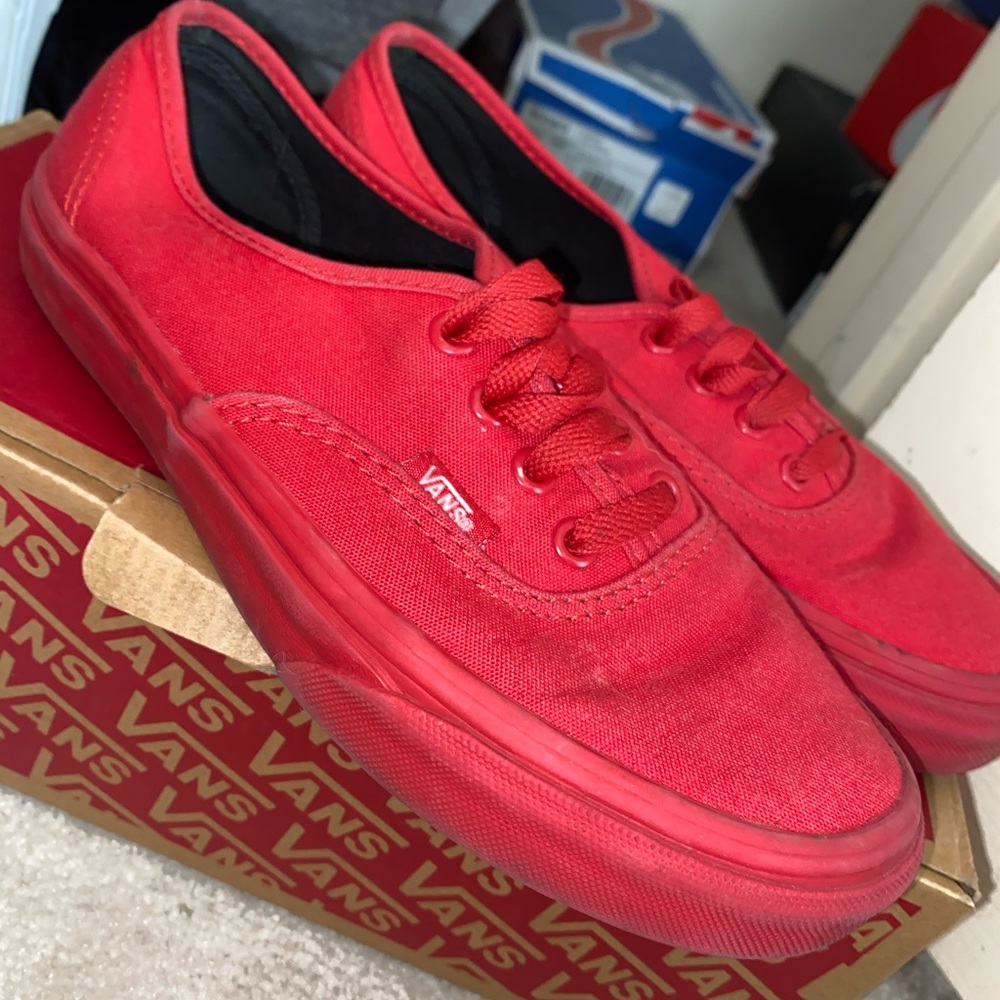 red Vans